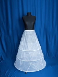 crinolina pentru rochie de mireasa cu 3 cercuri